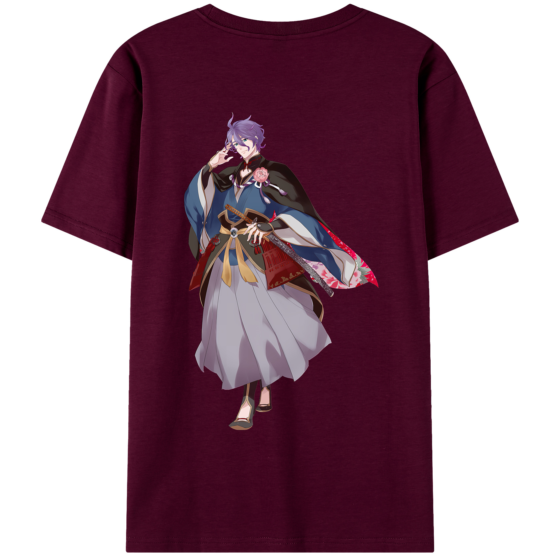 （画像用） 刀剣乱舞 Touken Ranbu レディース半袖Tシャツ(バックプリント)